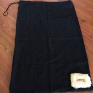UGG Black with for emblem dust bag, large